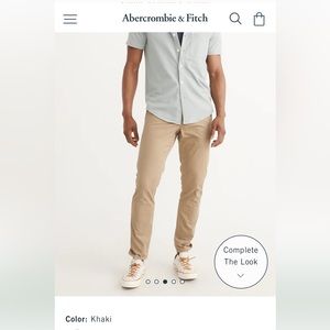 Abercrombie & Fitch Super Skinny Chinos